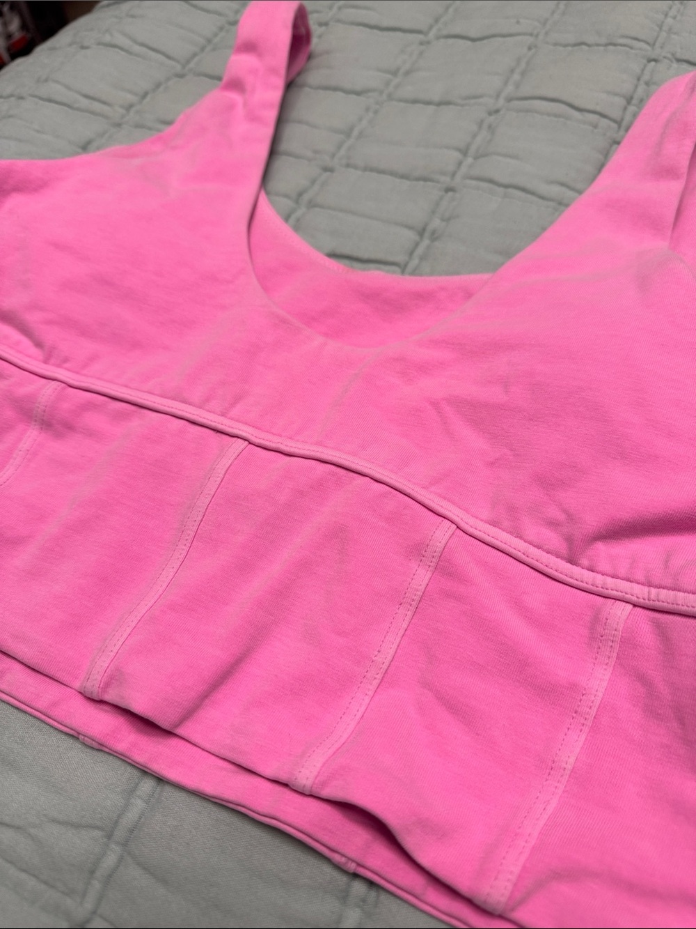 aerie Hot Pink Scoop Support Sports Bralette - Picture 6 of 6